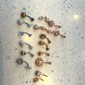 Lot of Naval Rings